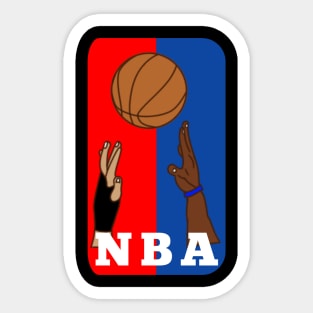 NBA competition Sticker